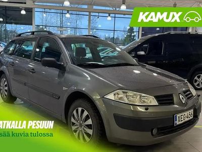 Hopea / harmaa Käytetty 2004 Renault Mégane GrandTour Authentique Farmari | 1 900 € (Hieman kallis)