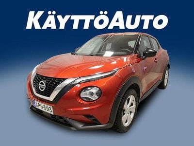 Käytetty Nissan Juke Visia 114 HP (83 kW) 2021 Punainen Katumaasturi