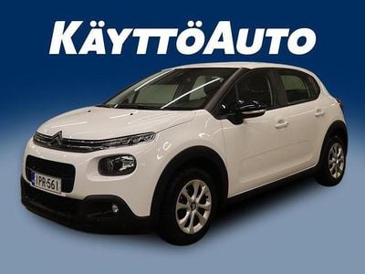 Valkoinen Käytetty 2019 Citroën C3 Feel Viistoperä | 9 990 € (Perustarjous)