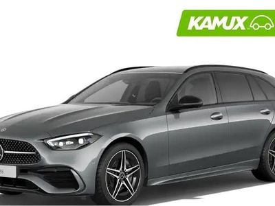 Käytetty Mercedes C300e AMG line 197 HP (144 kW) 2024 Hopea / harmaa Farmari