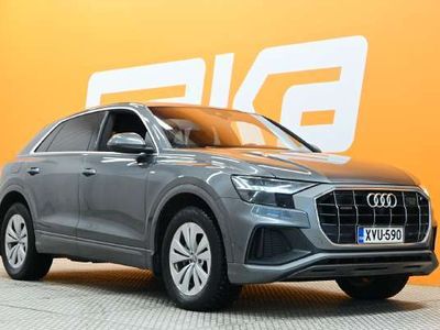 käytetty Audi Q8 50 TDI 210 kW MHEV quattro tiptronic S-Line ** Suomi-Auto / 360 / B&O / ACC / HD Matrix / Sähköpenkit / Webasto **