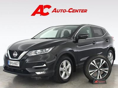 Käytetty Nissan Qashqai N-Connecta 116 HP (85 kW) 2018 Musta Katumaasturi