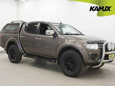 käytetty Mitsubishi L200 Double Cab 2,4 DI-D 181hv Magnum Instyle AT / sis.ALV / Webasto kaukosäädöllä / Nahat / Vetokoukku /