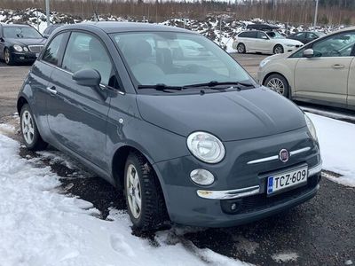 käytetty Fiat 500 Lounge 1,2 8v 69hv Bensiini ** Tulossa! / Suomi-auto / Kahdet renkaat **