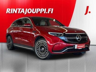 Käytetty Mercedes EQC400 AMG 300 kW (408 HP) 2021 Punainen Katumaasturi