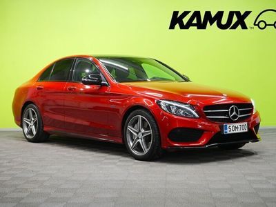 käytetty Mercedes C350e A Premium Business AMG / Panorama / P. kamera / Sporttinahat / Tyylikäs! / Juuri tullut! /