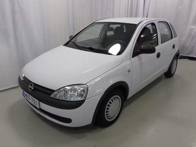 Käytetty Opel Corsa Club 75 HP (55 kW) 2001 Valkoinen Viistoperä