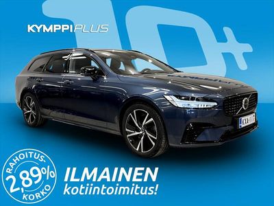 Sininen Käytetty 2022 Volvo V90 Business Edition Farmari | 37 670 € (Hieman kallis)