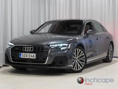 käytetty Audi A8L Sedan 60 TFSI e quattro / S-Line / Hierovat istuimet / HUD / Digital Matrix /Ajoavustinpaketti+