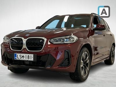 käytetty BMW iX3 G08 M Sport Charged ** Mukautuva vakionopeudensäädin / Nahkaverhoilu / Sähköinen takaluukku **