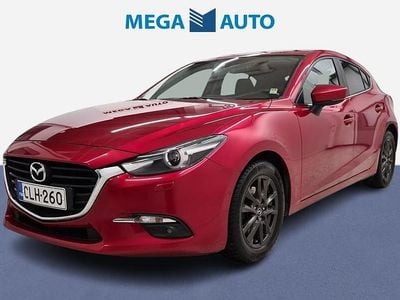 Käytetty Mazda 3 Touring 120 HP (88 kW) 2018 Punainen Viistoperä
