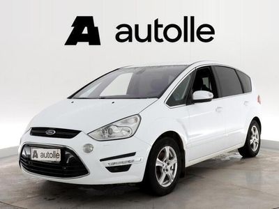 käytetty Ford S-MAX 2,0 TDCi PowerShift A6 5-ov Titanium | Suomi-auto | Vakkari | Vetokoukku | Kahdet renkaat