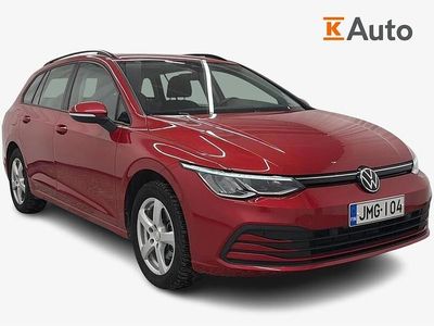 Käytetty VW Golf VIII Comfortline 110 HP (80 kW) 2021 Punainen Farmari