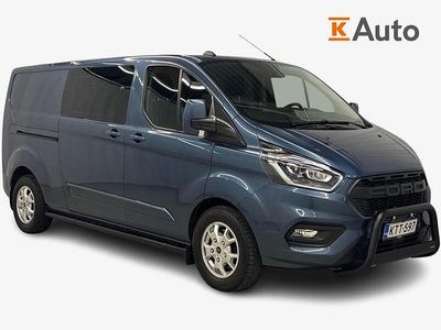 Sininen Käytetty 2021 Ford Transit Custom Limited Van | 32 890 € (Hieman kallis)