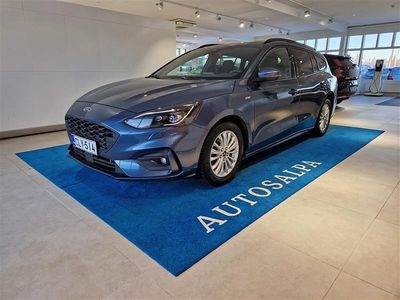 Käytetty Ford Focus ST-Line 181 HP (133 kW) 2019 Sininen Farmari