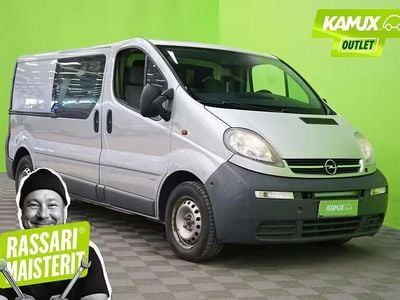 Käytetty Opel Vivaro 111 HP (81 kW) 2006 Hopea / harmaa Tila-auto