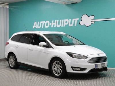 käytetty Ford Focus 1,5 EcoBoost 150 hv Titanium Wagon *** Suomi-Auto / P-Kamera / Bluetooth / Vakkari ***