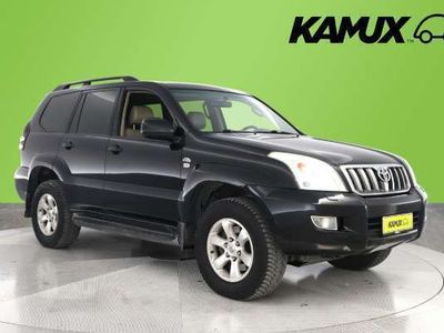 käytetty Toyota Land Cruiser 3,0 D-4D 5h Aut. / Juuri Tullut! / Webasto / Koukku / Sähköpenkit / Nahat / Jakopää Tehty! /