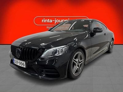 Musta Käytetty 2019 Mercedes C200 AMG Coupe - kaksiovinen | 32 990 € (Kallis)