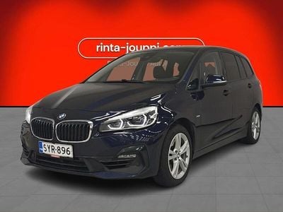 Sininen Käytetty 2019 BMW 218 Gran Tourer Sport Line Tila-auto | 17 490 € (Hieman kallis)
