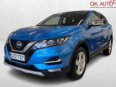 Käytetty Nissan Qashqai N-Connecta 158 HP (116 kW) 2021 Sininen Katumaasturi