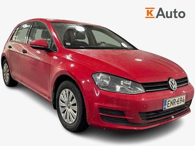 Käytetty VW Golf VII Trendline 86 HP (63 kW) 2015 Punainen Viistoperä