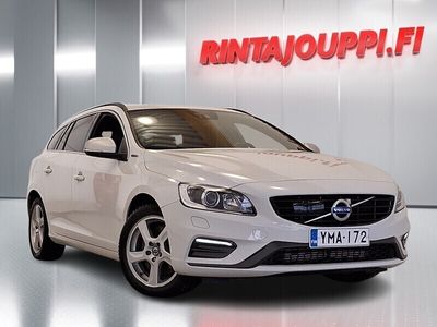 käytetty Volvo V60 D5 AWD Twin Engine R-Design aut - R-Design, Jakohihna vaihdettu 6/23, Koukku, Polttoainetoiminen lämmitin ajastimella - Ilmainen kotiintoimitus!