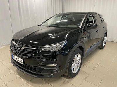 Käytetty Opel Grandland X Comfort 131 HP (96 kW) 2019 Musta Katumaasturi