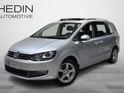 Käytetty VW Sharan Highline 140 HP (102 kW) 2013 Harmaa Tila-auto