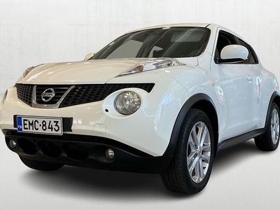 Valkoinen Käytetty 2012 Nissan Juke Acenta Katumaasturi | 6 980 € (Hyvä tarjous)