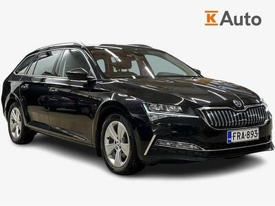 Käytetty Skoda Superb Ambition 156 HP (114 kW) 2021 Musta Farmari