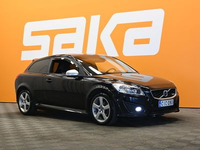 käytetty Volvo C30 D2 R-Design ** Webasto / Suomi-auto / Nahkasisusta / Jakopää tehty! / Xenon / P-Tutka **