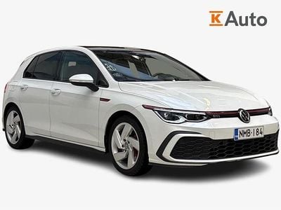 Valkoinen Käytetty 2021 VW Golf VIII GTI Viistoperä | 31 490 € (Perustarjous)
