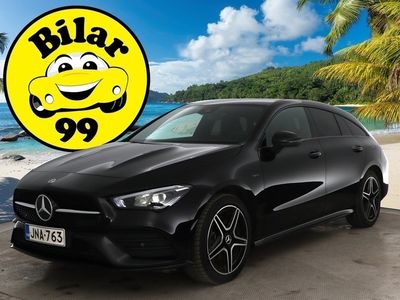 käytetty Mercedes E250 CLA-sarjaA Shooting Brake AMG * Nahka-Alcantara / Navi / Vetokoukku / Night / LED-High Perf. / Erittäin näyttävä! * - *OSTA NYT, MAKSA HEINÄKUUSSA!* -