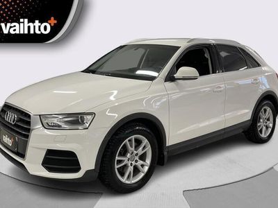 käytetty Audi Q3 Business Sport 2,0 TDI clean diesel 110 kW quattro S tronic / Sporttipenkit / Nahka-alcantara / Lohko