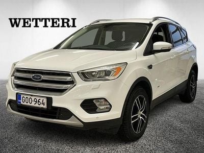 Valkoinen Käytetty 2017 Ford Kuga Titanium Katumaasturi | 19 500 € (Perustarjous)