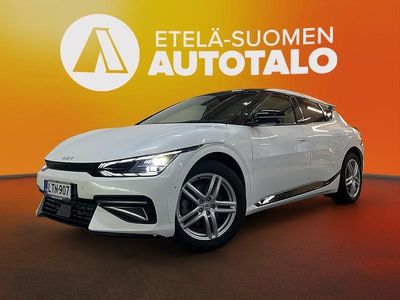 Valkoinen Käytetty 2024 Kia EV6 GT-Line Katumaasturi | 42 900 € (Hieman kallis)