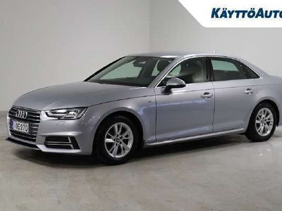 käytetty Audi A4 Avant 2,0 TDI 140 kW quattro S-LINE ** 2om Suomi-auto / Webasto / Lohkolämmitin / Adapt. Cruise / Navi / Sporttipenkit **