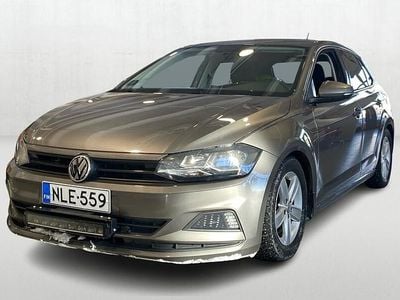 Käytetty VW Polo Comfortline 95 HP (69 kW) 2018 Harmaa Viistoperä