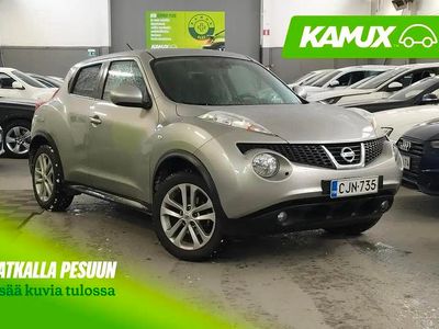 Käytetty Nissan Juke Acenta 117 HP (86 kW) 2014 Hopea / harmaa Katumaasturi