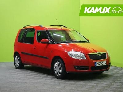 Käytetty Skoda Roomster Sport 105 HP (77 kW) 2009 Punainen Tila-auto