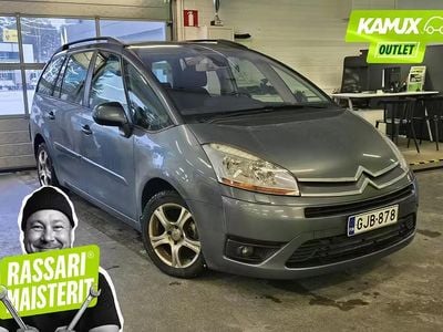 Käytetty Citroën Grand C4 Picasso Business Class 109 HP (80 kW) 2010 Hopea / harmaa Tila-auto