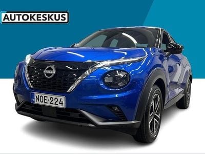 Sininen Käytetty 2025 Nissan Juke N-Connecta Katumaasturi | 27 900 € (Hieman kallis)