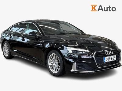 Käytetty Audi A5 Sportback Advanced Plus 204 HP (150 kW) 2021 Musta Viistoperä