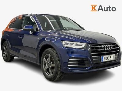 Käytetty Audi Q5 S-Line 252 HP (185 kW) 2020 Sininen Katumaasturi