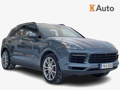 käytetty Porsche Cayenne 2019 E-Hybrid ** Matrix-led, 360-kamera, Vetokoukku, Soft Close, Bose, Suomi auto**