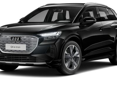 Uusi Audi Q4 e-tron Premium 210 kW (286 HP) 2025 Musta Katumaasturi