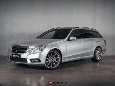 käytetty Mercedes E250 CDI AMG Styling * Panorama / 20'' alut / Vakkari / Tutkat / Koukku / Xenon / Penkinlämmittimet / Hifit *
