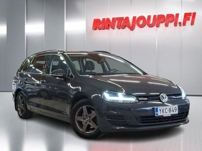 Käytetty VW Golf VII Comfortline 110 HP (80 kW) 2015 Harmaa Farmari