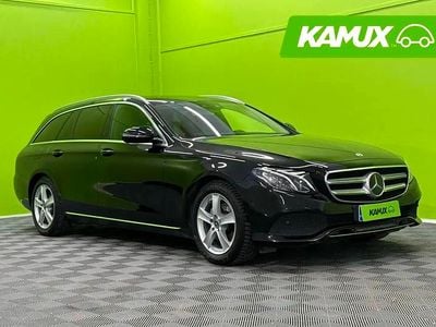 Käytetty Mercedes E220 Business 194 HP (142 kW) 2017 Musta Farmari